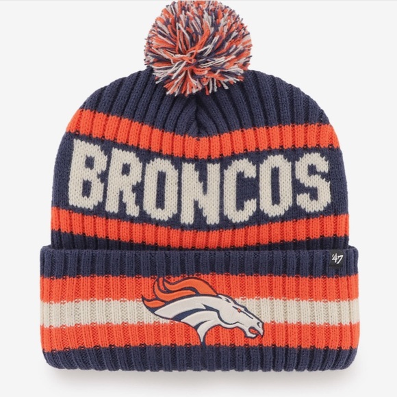 SOLD • Denver Broncos Beanie - Picture 1 of 4